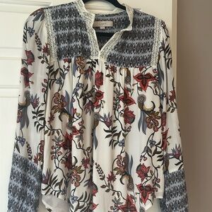 Loft patterned blouse